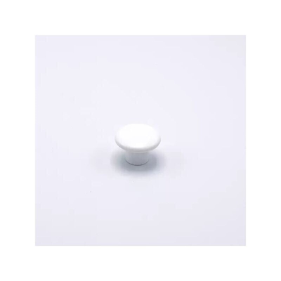Pomolo tondo laccato bianco 32x22mm - 006 Little