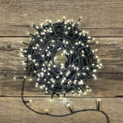 Luci di natale catena luminosa con 1000 miniled gioco di luce automatico effetto flash per esterno addobbi natalizi -Luce Calda