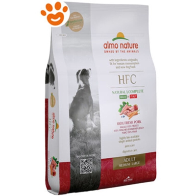 HFC Cane Medium e Large 8kg Adult Maiale - Almo Nature