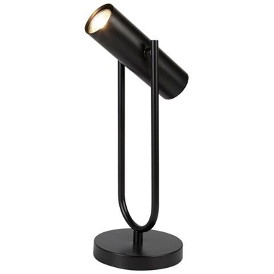 Lampada Da Tavolo A 1 Luce Nero Opaco, Gu10