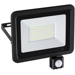 Faro led esterno 50w luce fredda sensore di movimento crepuscolare regolabile en oferta