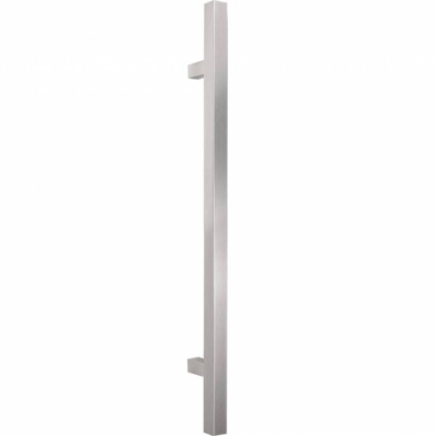 2 PZ Di MANIGLIONE INOX SATINATO MOD.TEXAS MM 300