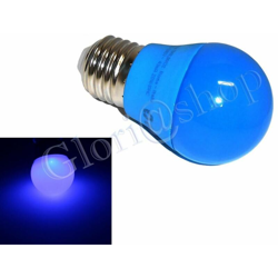 Each - Lampadina Led Luce Blu 4w Lampadine .colorate Lampada Sfera Color Decorazioni E27 precio