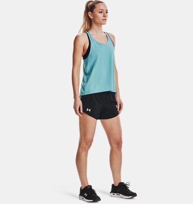 Shorts UA Fly-By 2.0 Floral da donna