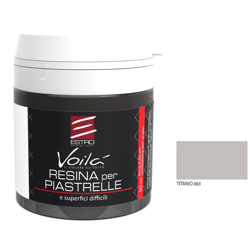 Estro - Voila' Resina Per Piastrelle Ml 50 Titanio en oferta