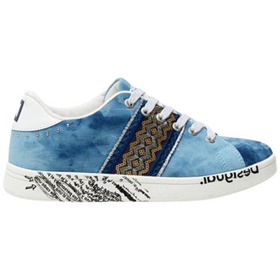 Marchio: Desigual - Genere: Donna - Tipologia: Sneakers - < colore: Blu, Taglia: 37