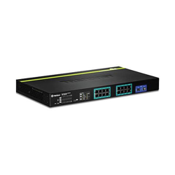 Switch 16 Gigabit 2sfp Poe 185w R precio