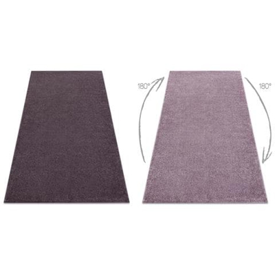Tappeto Soft 2485 T70 77 Un Colore Violet Toni Viola 160x230 Cm