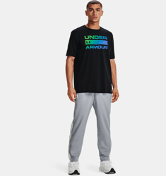 Maglia a manica corta UA Team Issue Wordmark da uomo características