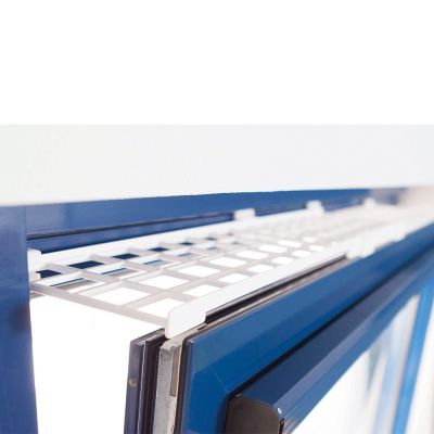 Griglia di protezione per finestre Trixie estendibile, superiore e inferiore - L 75–125 × P 16 cm
