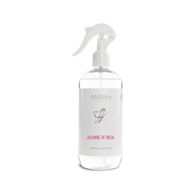 Mr&Mrs Fragrance Profumo Spray Blanc Jasmine Of Ibiza 500 Ml Profumo Ambiente Tessuti