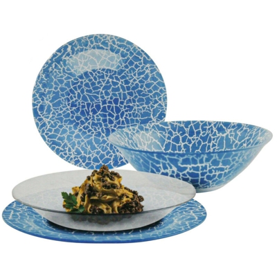 Piatti Serv. 19Pz. Opal Clear Blue