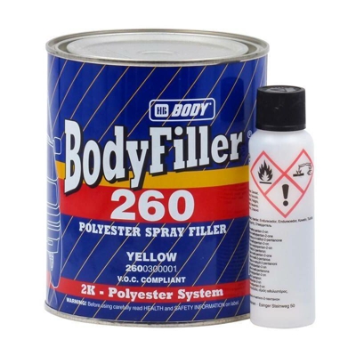 Mastice poliestere per Spruzzare 260 HBBody 1L