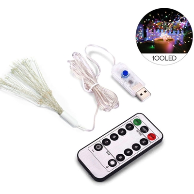Funzione fuochi d'lampada luce 8 2 100 50 argento chiaro colore quattro usb