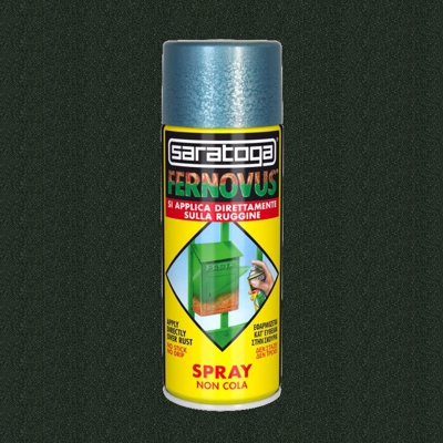 Vernice Antiruggine Spray Fernovus 400ml Micaceo Nero - Saratoga