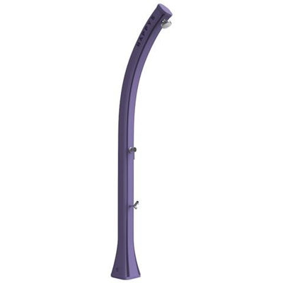 Doccia Solare Da Esterno Giardino 28l Miscelatore E Lavapiedi Arkema Happy Five Viola