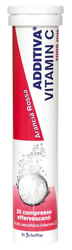 ADDITIVA VITAMINA C ARANCIA ROSSA 1G 20 COMPRESSE características