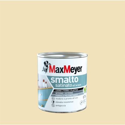 Max Meyer - Smalto Acqua Satinato Confezione da 0,75 Litri