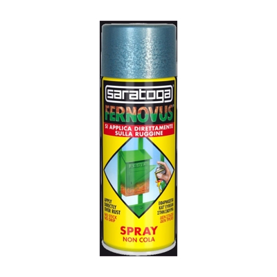 Vernice Antiruggine Spray Fernovus 400ml Saratoga - Nero Brillante