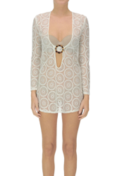 Lace mini beach robe características