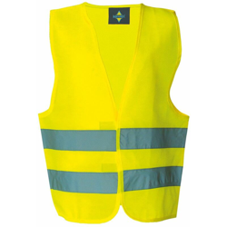 Korntex - Safety Vest For Kids - Safety Vest For Kids 100%P | S - NEUTRO (SENZA PERSONALIZZAZIONE) - Yellow (G) - Yellow en oferta