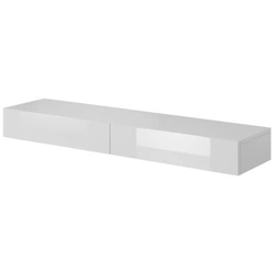 Mobile Tv Comodino Per Tv Sierra - 140 Cm - Bianco en oferta