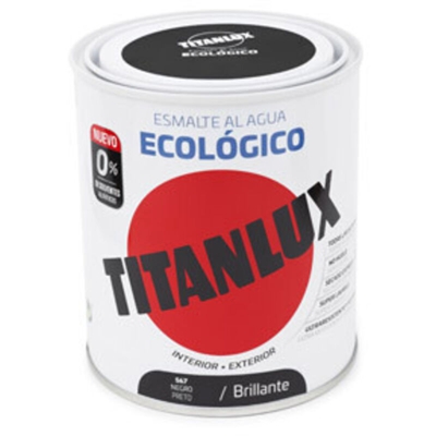Smalto Ecologico Titanlux Brillante | 750 mL - 567 nero - 567 nero