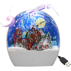 EL19A-7 Floating Snow Rain Flower Stone-White (senza batteria) con cavo USB, adattatore standard americano, 3 musica precio