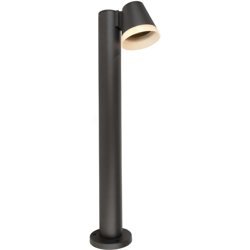 Lampioncino LED 6W palo alluminio esterno luce 3000K giardino IP54 65cm 230V precio