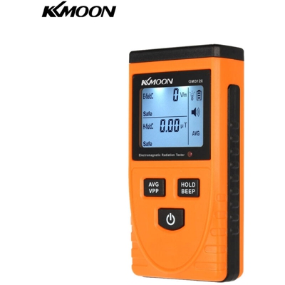 Display LCD del rilevatore di radiazioni elettromagnetiche per uso domestico KKmoon GM3120 senza spedizione della batteria