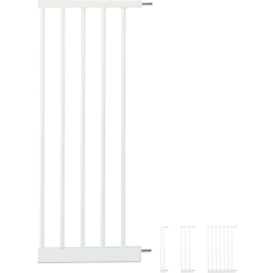 Estensione per Cancelletto di Sicurezza, Prolunga, Sistema ad Incastro, per Scale, L: 30 cm, Bianco en oferta
