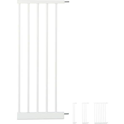 Estensione per Cancelletto di Sicurezza, Prolunga, Sistema ad Incastro, per Scale, L: 30 cm, Bianco