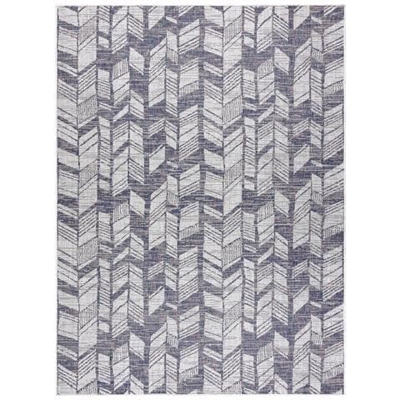Tappeto Sizal Sion Spina Di Pesce 22180 Tessuto Piatto Ecru / Blu / Rosa Toni Viola 180x270 Cm