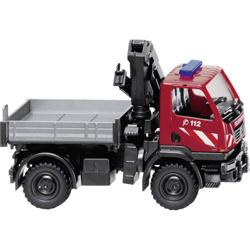 060131 H0 Mercedes Benz Unimog U 20 vigili del fuoco con gru di carico - Wiking en oferta