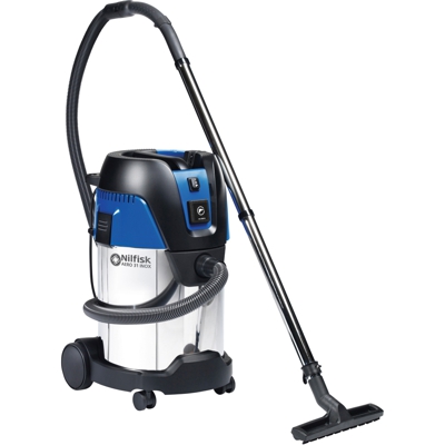 AERO 31-21 PC INOX Nero, Blu, Argento, Aspira bagnato / asciutto