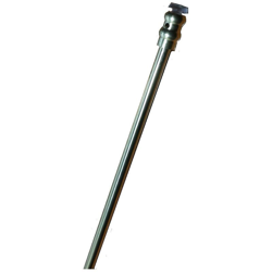 Coppia di bacchette astine ottone lucido Bris regolabili 40-60 cm tende a vetro precio