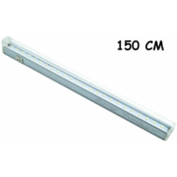 Driwei - Plafoniera led sottopensile 150cm collegabile luce fredda 36W neon barra led T5 precio