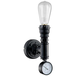 Applique Industriale E Retrò Nera 1 Luce, E27 características