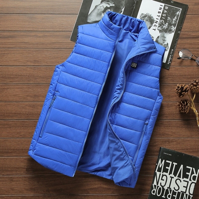 Gilet da uomo riscaldato intelligente con ricarica USB, riscaldamento e gilet in cotone caldo,Cailan XL - Cailan XL