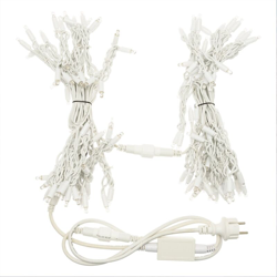 Catena luminosa stalattiti a cascata per esterno interno uso professionale decorazione natalizia -Luce Fredda / 3x1 m en oferta