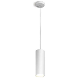Lampada A Sospensione Sottile Bianca - Finitura Bianca, 1x Gx53 en oferta