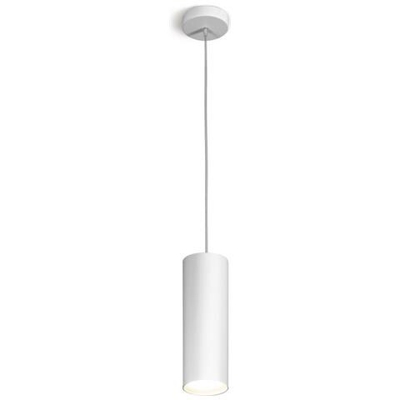 Lampada A Sospensione Sottile Bianca - Finitura Bianca, 1x Gx53