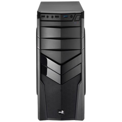 V2X Black Edition, Midi-Tower, PC, Acciaio, Fondo, 1x 92 mm, 9, 2 cm en oferta