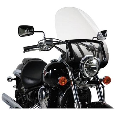 Schermo Parabrezza Airstar Moto Custom Nero