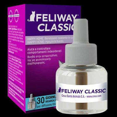 Feliway® Classic ricariche per diffusore (modello rotondo) - set da 3 ricariche (48 ml cad.)