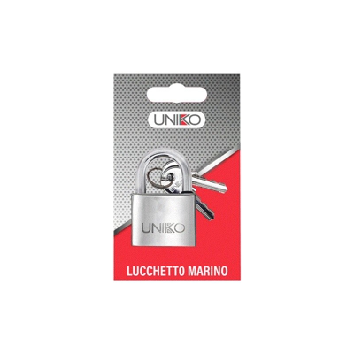LUCCHETTO MARINO 'UNIKO' mm 30 - blister 1 pezzo
