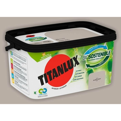 Secchio di vernice Bio-sostenibile da 4L lux | Linum bianco - Linum bianco - Titan