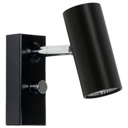 Lampada Da Parete Per Interni A 2 Luci Nero Opaco precio