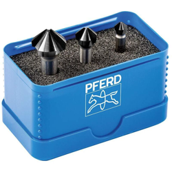 PFERD SET KES HSS DIN 335 C90° 3 HC-FEP 25202158 Kit svasatori conici HSS 1 pz. precio