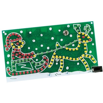 WSSA116 Cavalcare Babbo Natale Modello (kit/modulo): KIT da costruire 9 V, 12 V - Whadda